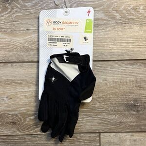 Specialized BG Sport Black and White Cycling Gloves